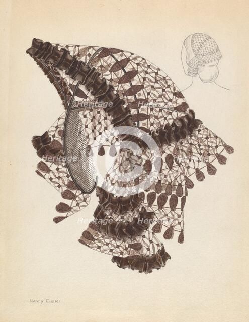 Headdress, c. 1937. Creator: Nancy Crimi.