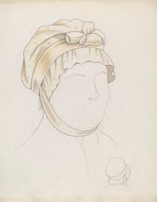 Headdress, c. 1937. Creator: Eva Noe
