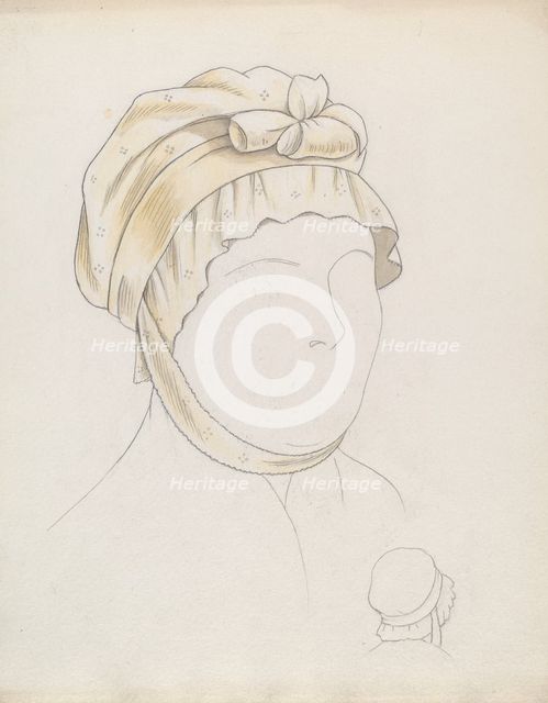 Headdress, c. 1937. Creator: Eva Noe.