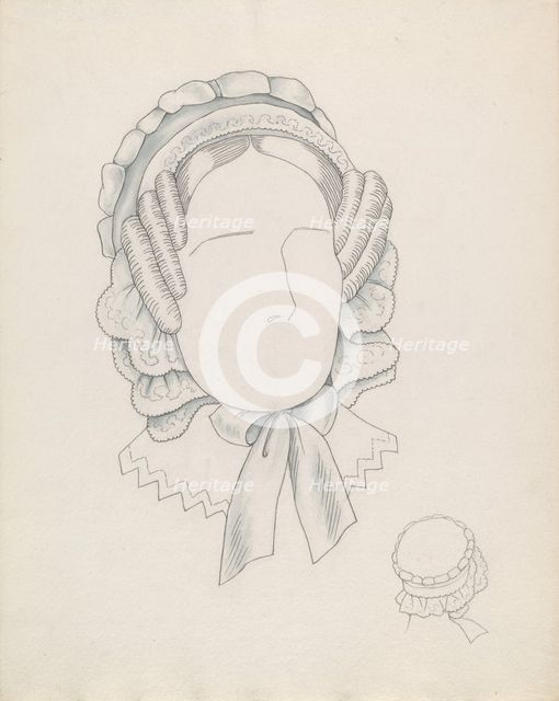 Headdress, c. 1937. Creator: Eva Noe.