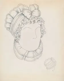 Headdress, c. 1937. Creator: Eva Noe