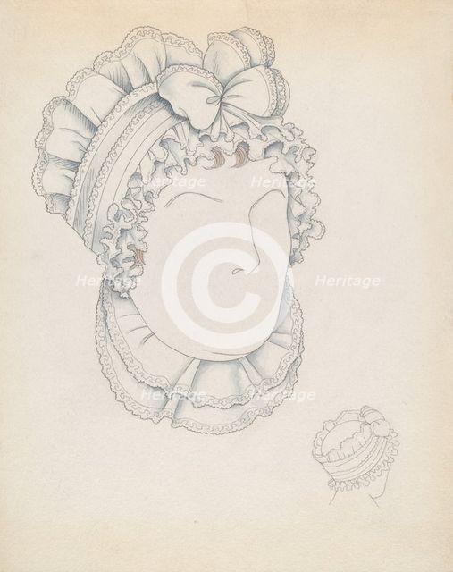 Headdress, c. 1937. Creator: Eva Noe.