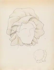 Headdress, c. 1937. Creator: Eva Noe