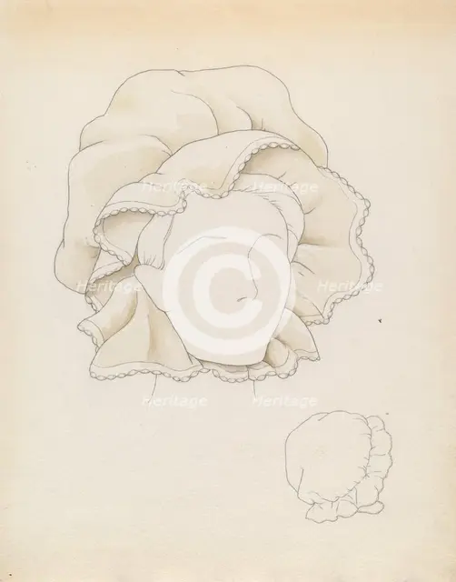Headdress, c. 1937. Creator: Eva Noe.