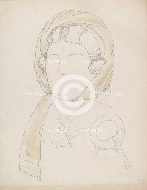 Headdress, c. 1937. Creator: Eva Noe.