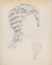 Headdress, c. 1937. Creator: Eva Noe