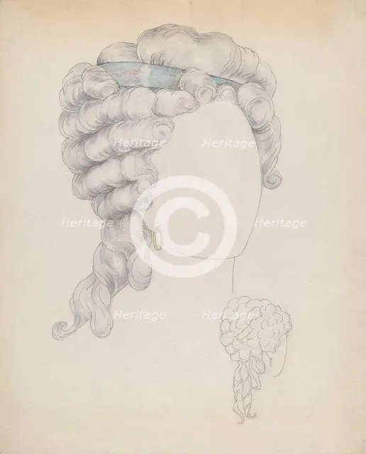 Headdress, c. 1937. Creator: Eva Noe.