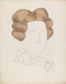 Headdress, c. 1937. Creator: Eva Noe