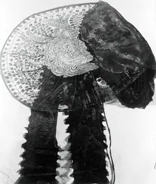 Headdress, Germany, 19th century. Creator: Unknown