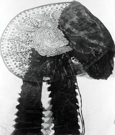Headdress, Germany, 19th century. Creator: Unknown