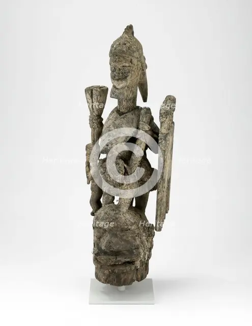 Headdress (Jagún Jagún), Nigeria, Mid- late 19th century. Creator: Unknown.