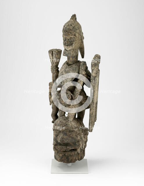 Headdress (Jagún Jagún), Nigeria, Mid- late 19th century. Creator: Unknown.