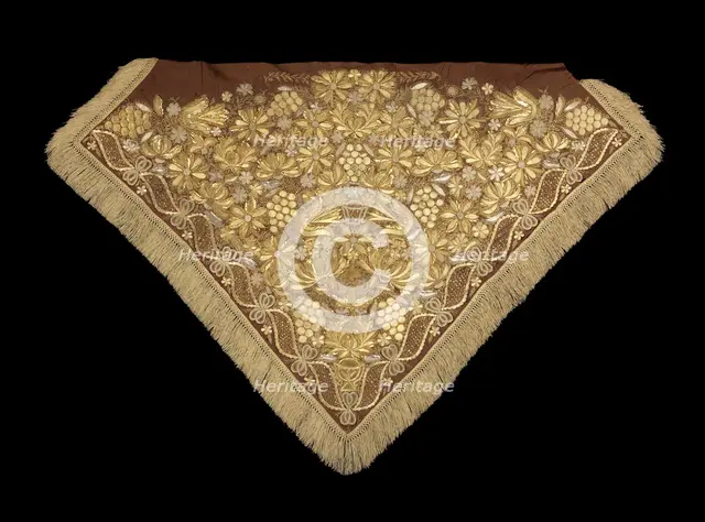Headdress, Russian, 1830-70. Creator: Unknown.