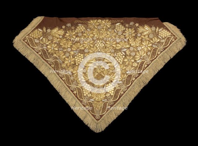 Headdress, Russian, 1830-70. Creator: Unknown.