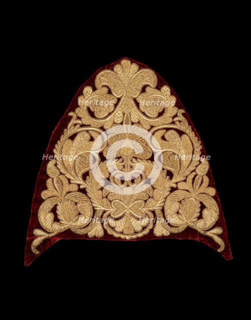 Headdress, Russian, 1830-80. Creator: Unknown.