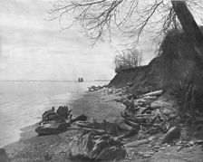 Heading for the Shore, Lake Michigan, USA, c1900. Creator: Unknown