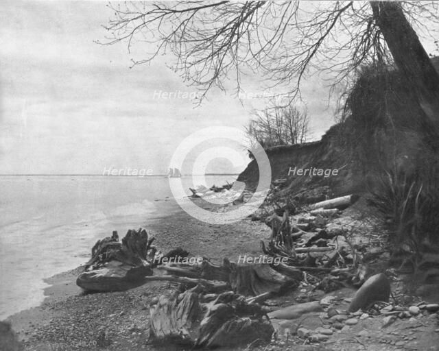 Heading for the Shore, Lake Michigan, USA, c1900.  Creator: Unknown.