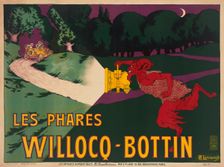 Headlights Willocq-Bottin, c1900. Creator: Larramet, Hilaire (1863-1934)