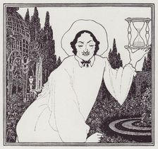 Headpiece to The Pierrot of the Minute, 1897. Creator: Aubrey Beardsley