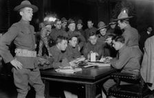 Headquarters -- 71st Regiment of the New York National Guard, 1917. Creator: Bain News Service