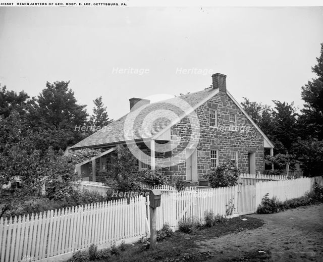 Headquarters of Gen. Robt. E. Lee, Gettysburg, Pa., c1903. Creator: Unknown.