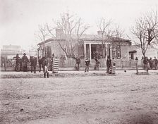 Headquarters of General Sherman or Thomas, Chattanooga, ca. 1864. Creator: George N. Barnard