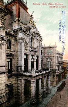 Headquarters of the Jockey Club, Calle Florida, Buenos Aires, Argentina, early 20th century