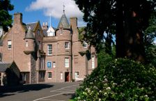 Headquarters of the Royal Highland Regiment, Perth, Scotland. Creator: Peter Thompson