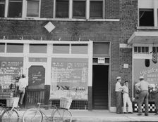 Headquarters of the Southern Tenant Farmers Union, Memphis, Tennessee, 1937. Creator: Dorothea Lange