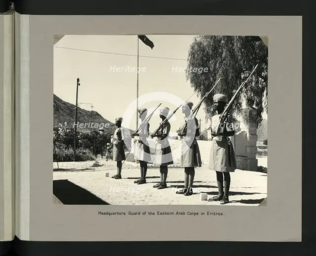 Headquarters Guard of the Eastern Arab Corps in Eritrea, 1964. Creator: Colonial Office.