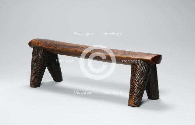 Headrest, 1800s-1900s. Creator: Unknown.
