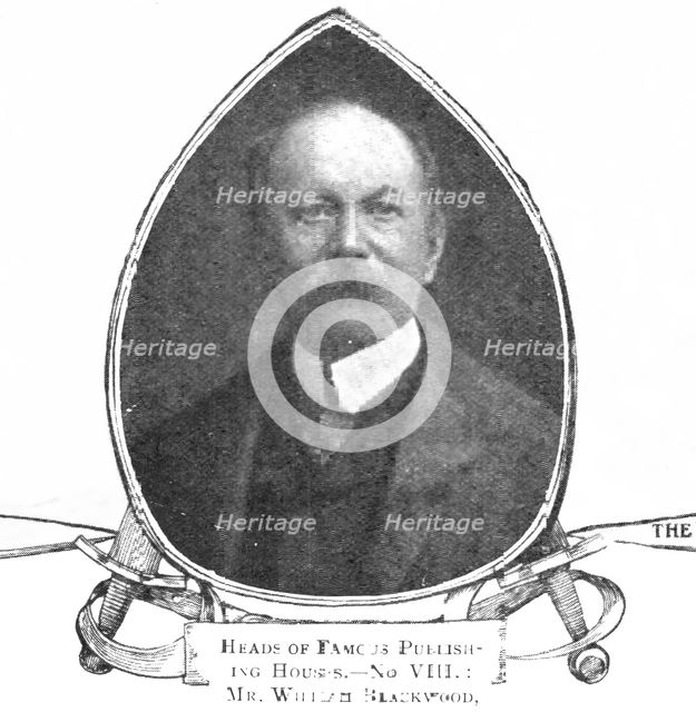 Heads of Famous Publishing Houses. - No. VIII.: Mr. William Blackwood, 1909. Creator: Unknown.