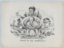 Heads of the Democracy, 1864., 1864