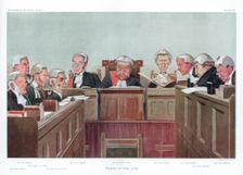 Heads of the Law 1902. Artist: Spy