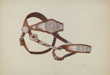 Headstall, c. 1940. Creator: Hal Blakeley