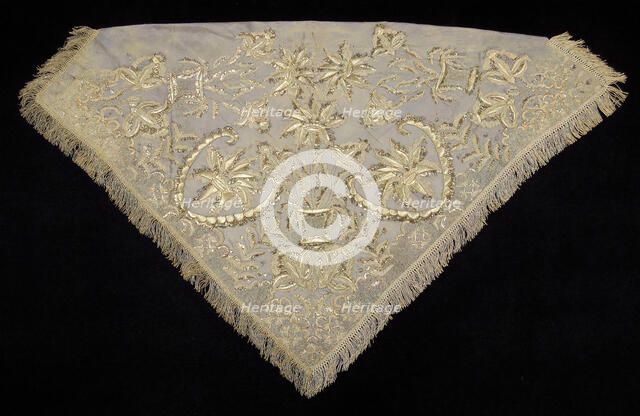 Headscarf, Russian, first quarter 19th century. Creator: Unknown.