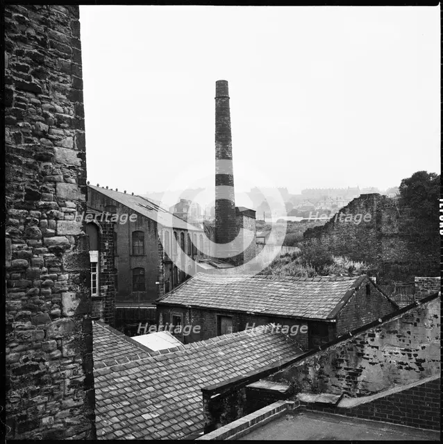 Healey Wood Mill, Healey Wood Road, Burnley, Lancashire, 1966-1974. Creator: Eileen Deste.