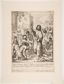 Healing the Infirm (Jésus-Christ guérit plusieurs malades en Galilée). Creator: Claude Vignon