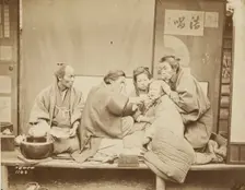 Healing the Sick, 1884. Creator: Unknown