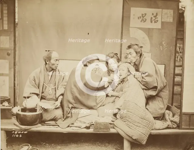 Healing the Sick, 1884. Creator: Unknown.
