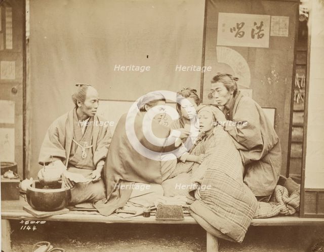 Healing the Sick, 1884. Creator: Unknown.