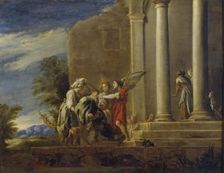 Healing of Tobit, 1621. Creator: Domenico Fetti
