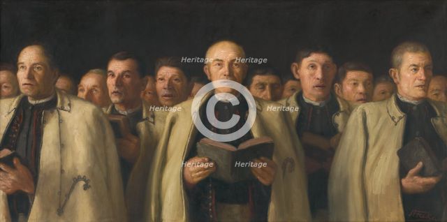 Hear Our Voice, O Lord Our God, 1930. Creator: Stefan Straka.