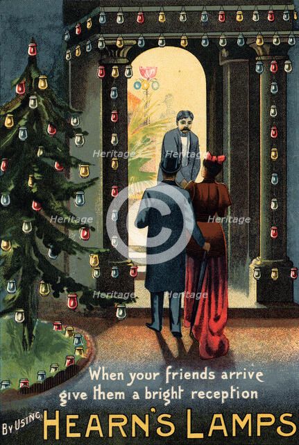 Hearn’s Lamps, 19th century. Artist: Unknown