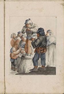 Hearing, 1696. Creator: Hendrick van Beaumont