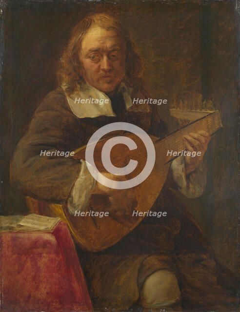 Hearing. From the Series The Five Senses, before 1661. Creator: Coques, Gonzales (1614/18-1684).