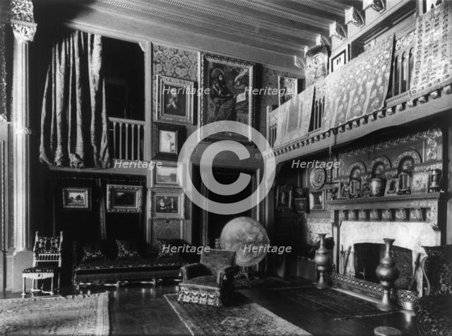 Hearst home, 1400 N.H. Ave., NW, Washington, D.C., 1900?. Creator: Frances Benjamin Johnston.