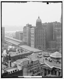 Heart of New York, N.Y., c1908. Creator: Unknown