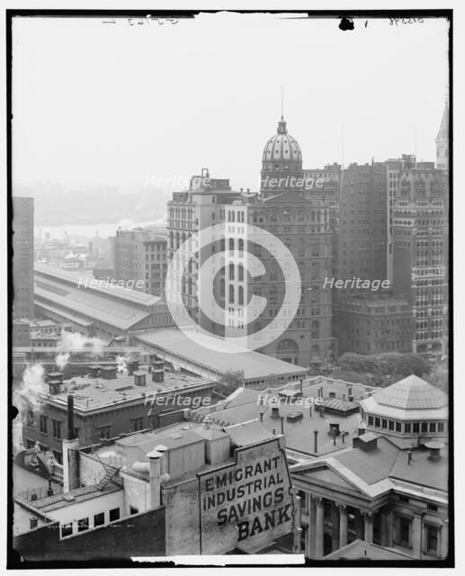 Heart of New York, N.Y., c1908. Creator: Unknown.
