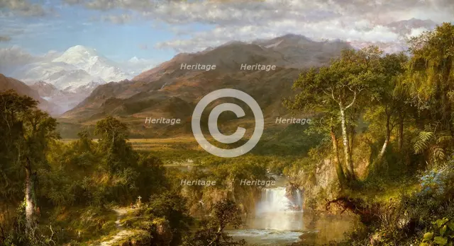 Heart of the Andes, 1859. Creator: Frederic Edwin Church.